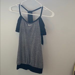 NWT Nike tank top with built in sports bra